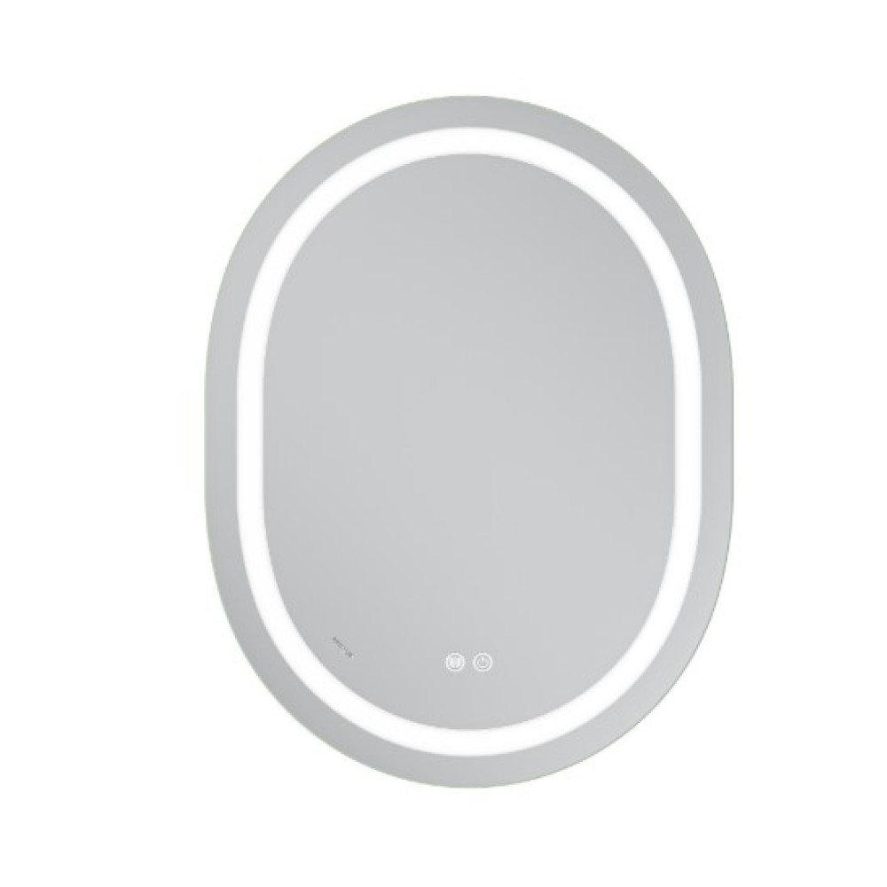 Зеркало Mixxus Premium ELLIPSE MV05-80x60-REVERSE (LED Touch, Anti-fog (3-6,5kK)) (MP6642)