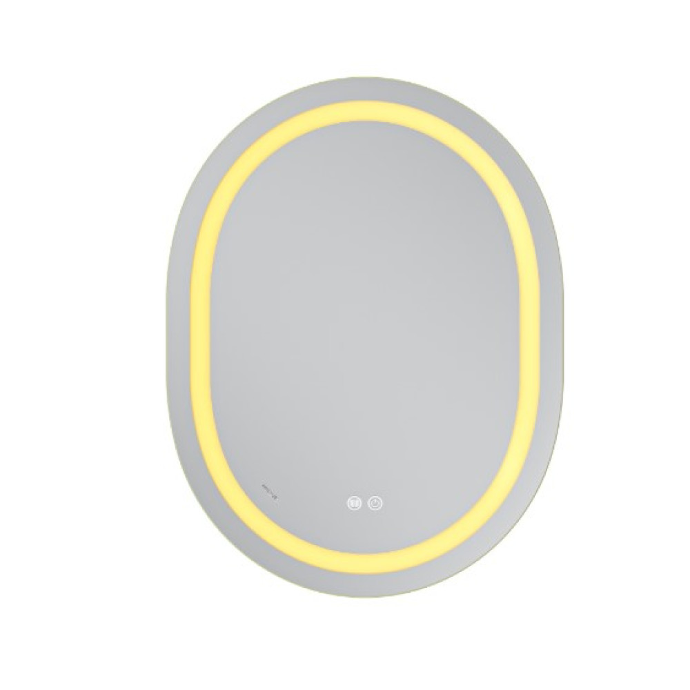 Зеркало Mixxus Premium ELLIPSE MV05-80x60-REVERSE (LED Touch, Anti-fog (3-6,5kK)) (MP6642)