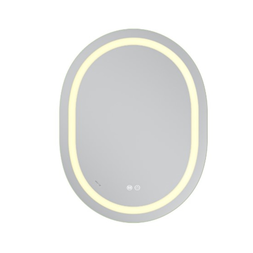 Зеркало Mixxus Premium ELLIPSE MV05-80x60-REVERSE (LED Touch, Anti-fog (3-6,5kK)) (MP6642)