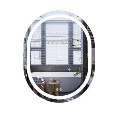 Зеркало Mixxus Premium ELLIPSE MV05-90x70-REVERSE (LED Touch, Anti-fog (3-6,5kK)) (MP6644)