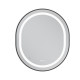 Дзеркало Mixxus Premium ELLIPSE MV05-80x70-REVERSE BLACK (LED Touch, Anti-fog (3-6kK)) (MP6646)