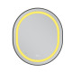 Дзеркало Mixxus Premium ELLIPSE MV05-80x70-REVERSE BLACK (LED Touch, Anti-fog (3-6kK)) (MP6646)