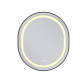 Дзеркало Mixxus Premium ELLIPSE MV05-80x70-REVERSE BLACK (LED Touch, Anti-fog (3-6kK)) (MP6646)