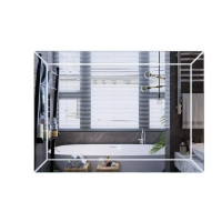 Дзеркало Mixxus Premium CUBIC MR14-70x50-REVERSE (LED Touch, Anti-fog) (MP6647)