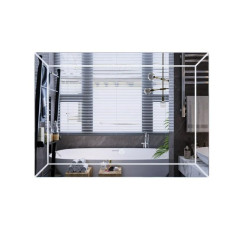 Зеркало Mixxus Premium CUBIC MR14-70x50-REVERSE (LED Touch, Anti-fog) (MP6647)
