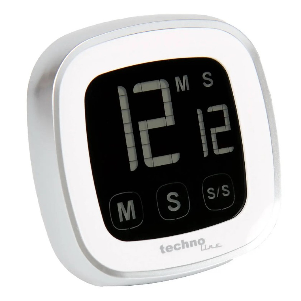 Таймер кухонний Technoline KT400 Magnetic Touchscreen White (KT400) (DAS301202)