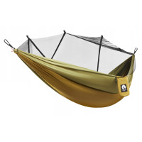 Туристический гамак Mountain Goat 270 x 140 см с москитной сеткой, одноместный, подвесной Olive (P-5905973403153)