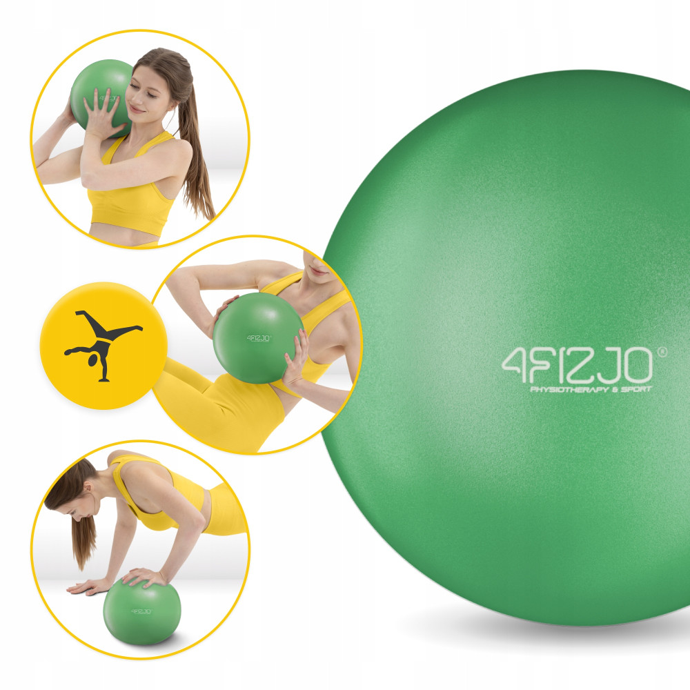М'яч для пілатесу, йоги, реабілітації 4FIZJO 22 см Green (P-5905973404853)