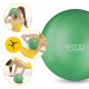 М'яч для пілатесу, йоги, реабілітації 4FIZJO 22 см Green (P-5905973404853)