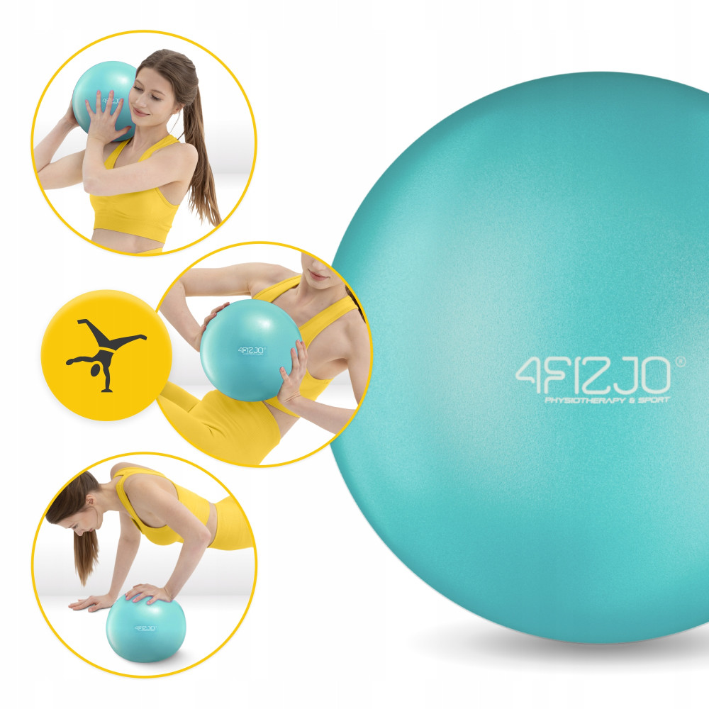 М'яч для пілатесу, йоги, реабілітації 4FIZJO 22 см Mint (P-5905973404877)