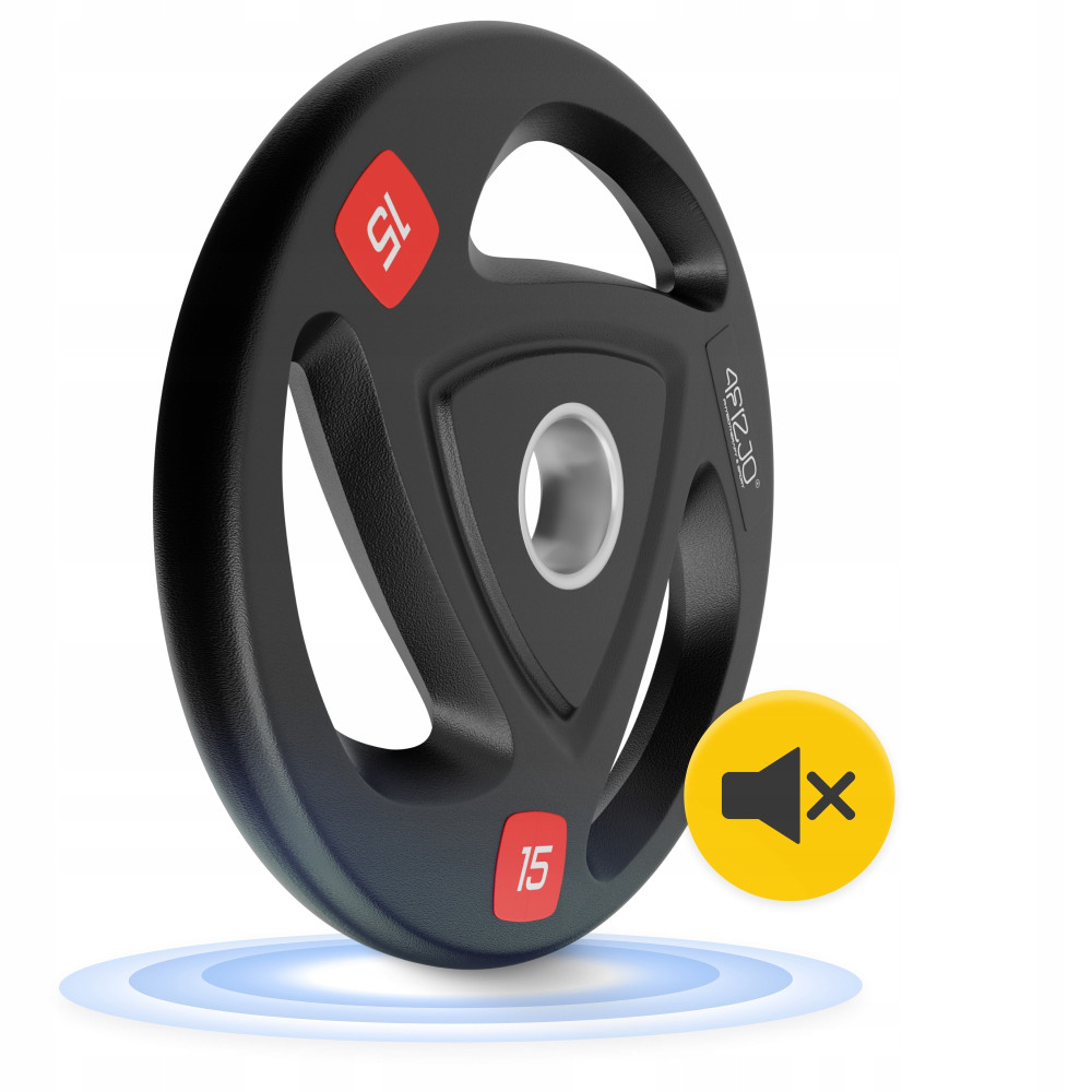 Диск олимпийский 4FIZJO 2 x 15 кг 51 мм металлический, прорезиненный Black (P-5905973401272)