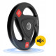Диск олимпийский 4FIZJO 1 x 25 кг 51 мм металлический, прорезиненный Black (P-5905973401302)