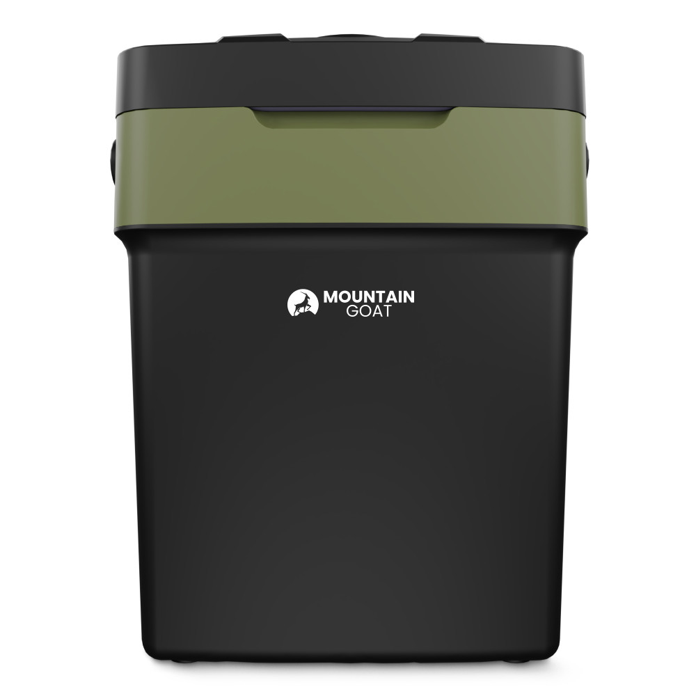 Холодильник туристический Mountain Goat 29 л электрический, переносной Black/Olive (P-5905973405133)