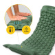 Надувний килимок (каремат) Mountain Goat 190 x 58 x 5 см з вбудованим насосом MG0010 Navy Green (P-5905973400909)