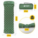 Коврик (каремат) надувной Mountain Goat 190 x 58 x 5 см MG0011 Navy Green (P-5905973400886)