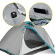 Намет туристичний Mountain Goat Prime Duo 2-місний Grey (P-5905973406550)