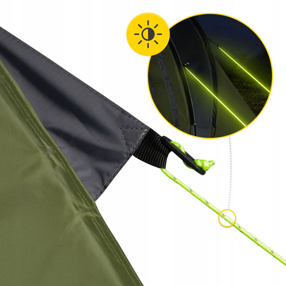 Палатка туристическая Mountain Goat Prime Quatro 4-местная Olive (P-5905973406598)