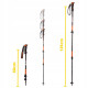 Трекінгові палиці Mountain Goat Peak+ 60-135 см MG0006 Black/Orange (P-5907739318275)