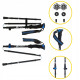 Трекінгові палиці Mountain Goat Pro+ 43-130 см MG0007 Black/Blue (P-5907739318244)