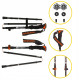 Трекінгові палиці Mountain Goat Pro+ 43-130 см MG0008 Black/Orange (P-5907739318251)