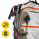 Трекінгові палиці Mountain Goat Peak+ 65-135 см Black/Pink (P-5905973404648)