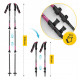 Трекінгові палиці Mountain Goat Peak+ 65-135 см Black/Pink (P-5905973404648)