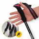 Трекінгові палиці Mountain Goat Peak+ 65-135 см Black/Pink (P-5905973404648)
