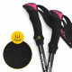 Трекінгові палиці Mountain Goat Pro+ 43-130 см Black/Pink (P-5905973404662)