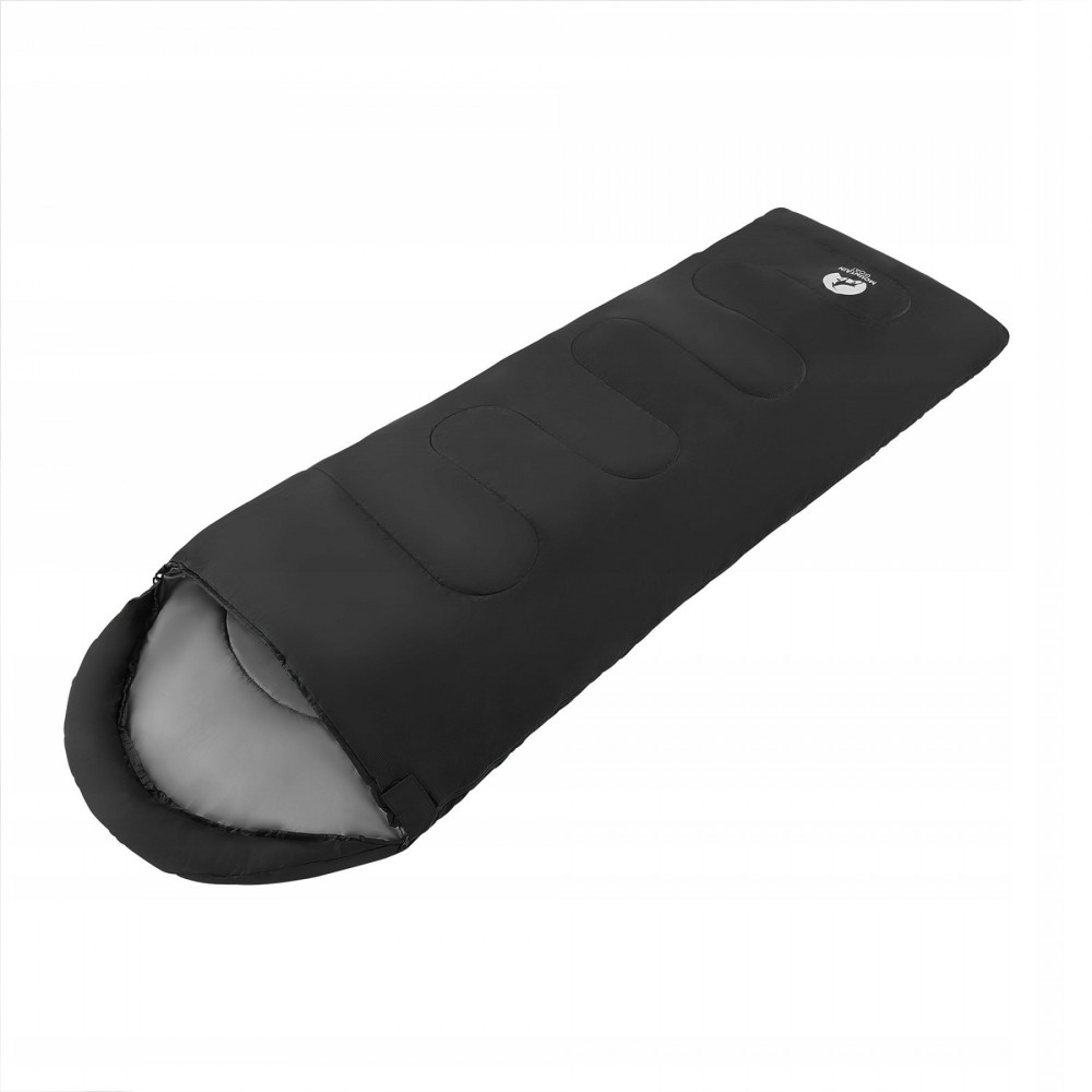 Спальный мешок (спальник) одеяло Mountain Goat Standard 2 в 1 MG0014 8 ...+20°C R Black/Grey (P-5905973400954)