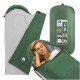 Спальный мешок (спальник) одеяло Mountain Goat Standard 2 в 1 MG0015 8 ...+20°C R Olive/Grey (P-5905973400961)