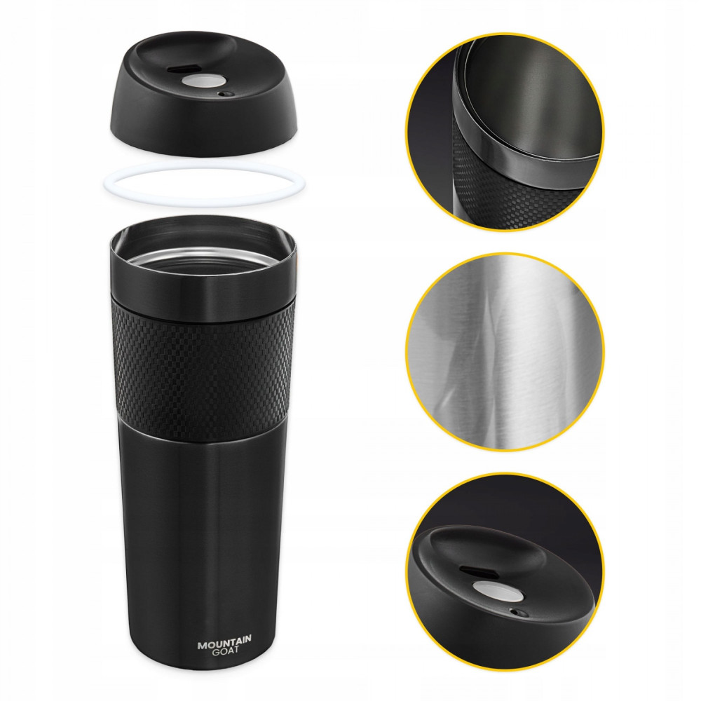 Термокухоль Mountain Goat Travel 0.4 л Black (P-5907739315694)