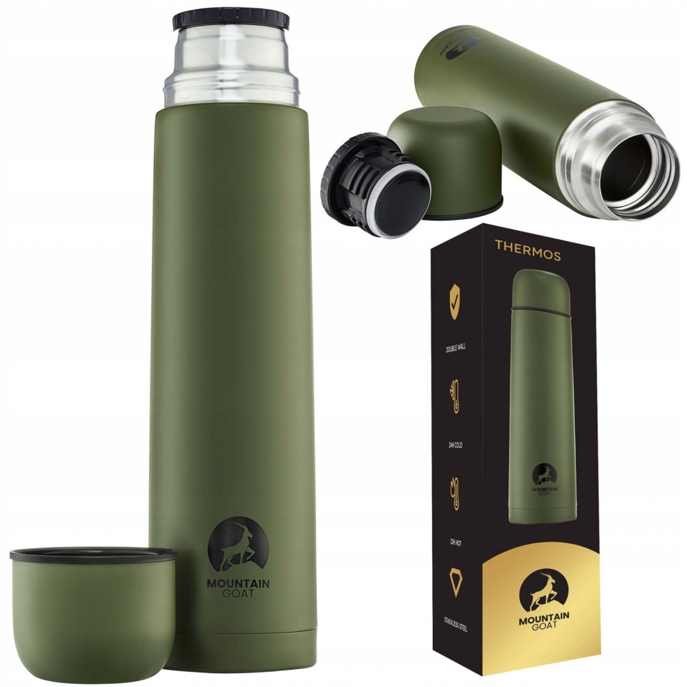 Термос Mountain Goat 1 л Navy Green (P-5907739315779)