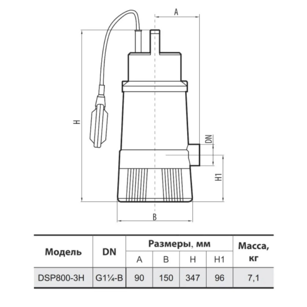 Колодязний насос NPO DSP 800-3H
