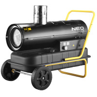 Тепловая дизельная пушка Neo Tools 20 кВт, площадь обогрева 200 кв.м., напольная, черная (90-086)