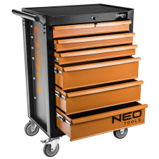 Тележка для инструмента NEO Tools c 6 выдвижными ящиками 680х460х1030 мм 84-221