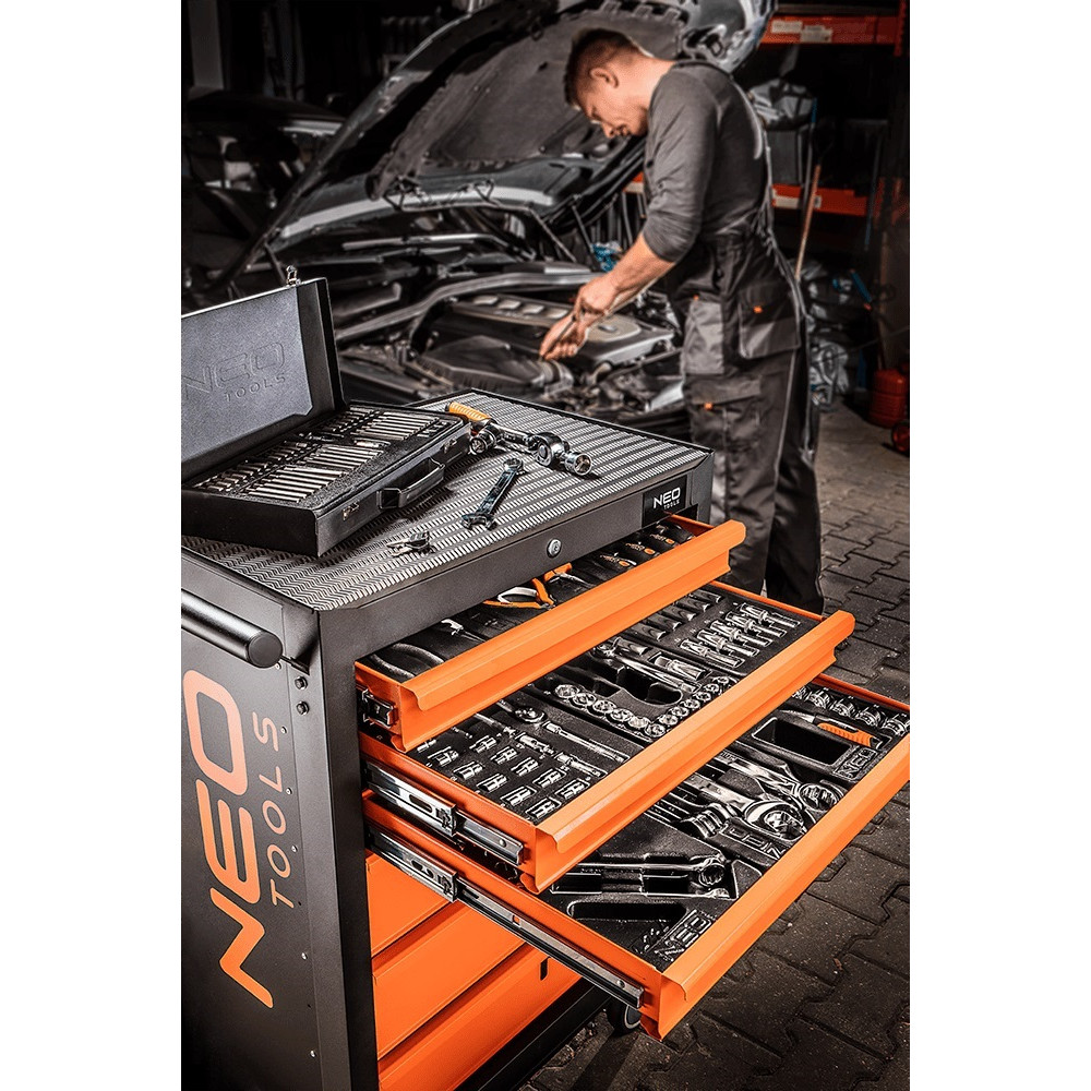 Тележка для инструмента NEO Tools 7 ящиков 680x460x1030 мм 84-222