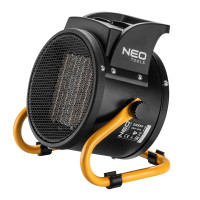 Теплова гармата Neo Tools 2,0 кВт, площа обігріву 20 кв.м., підлоговий, чорний (90-062)