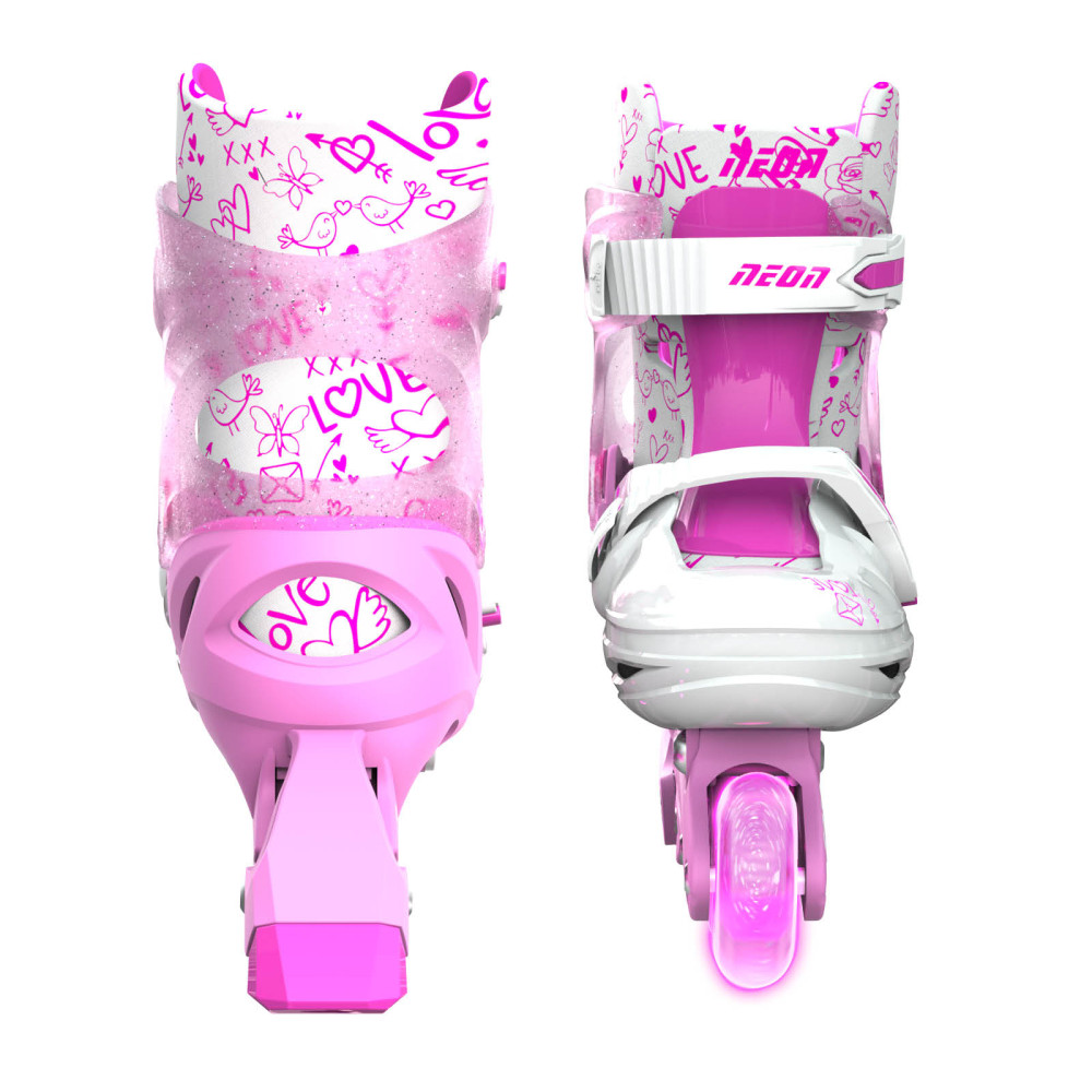 Дитячі ролики NEON INLINE SKATES рожевий NT08P4