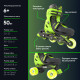 Дитячі ролики NEON Combo Skates салатовий NT09G4