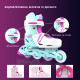 Дитячі ролики NEON Combo Skates бірюзовий NT09T4
