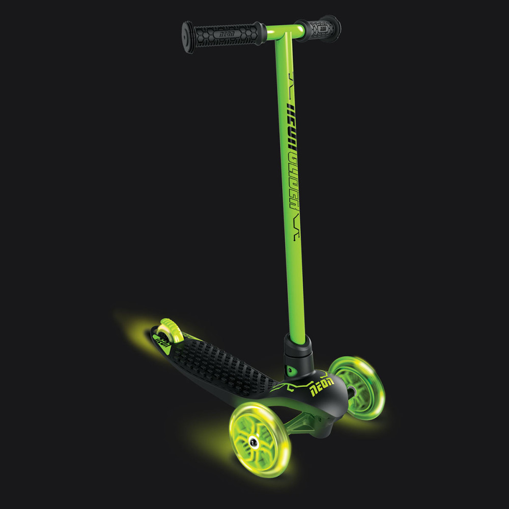 Дитячий самокат NEON Glider зелений N100965