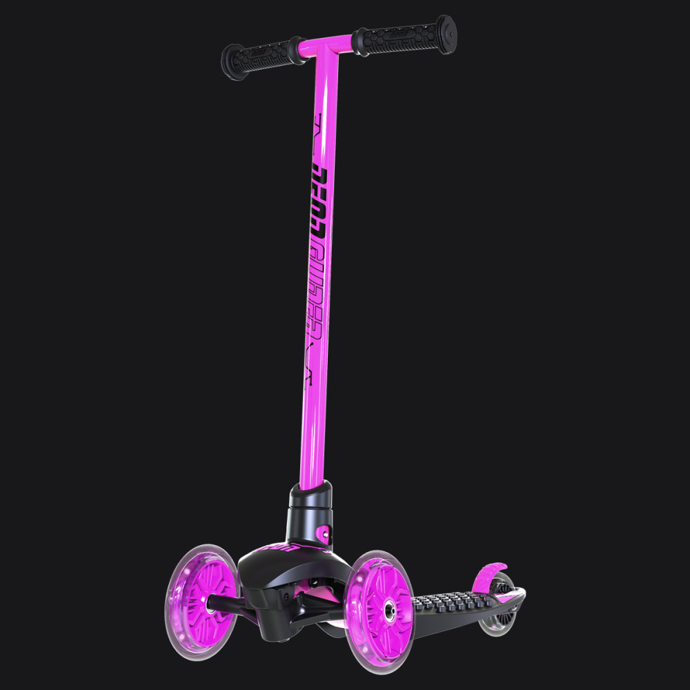 Дитячий самокат NEON Glider рожевий N100966