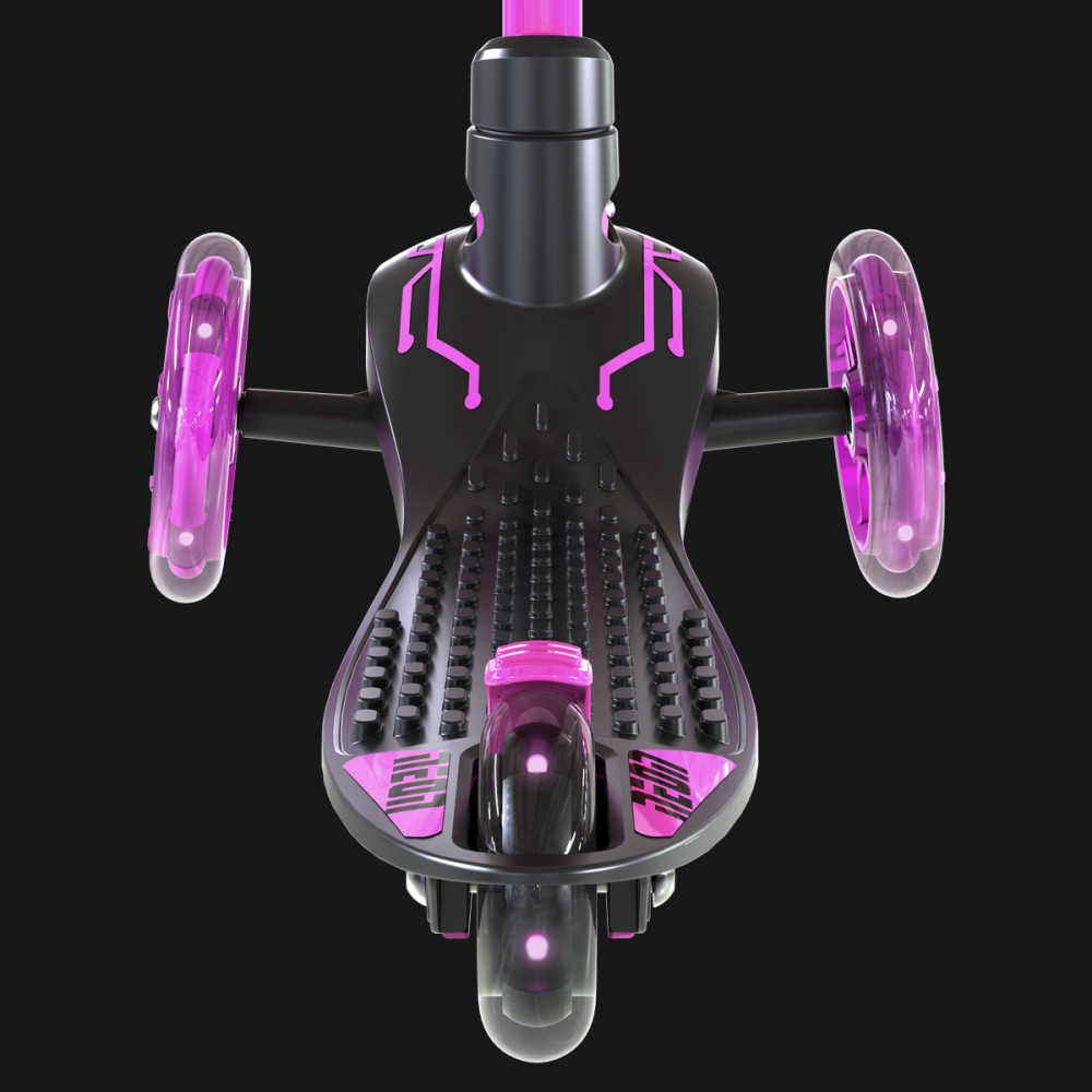 Дитячий самокат NEON Glider рожевий N100966