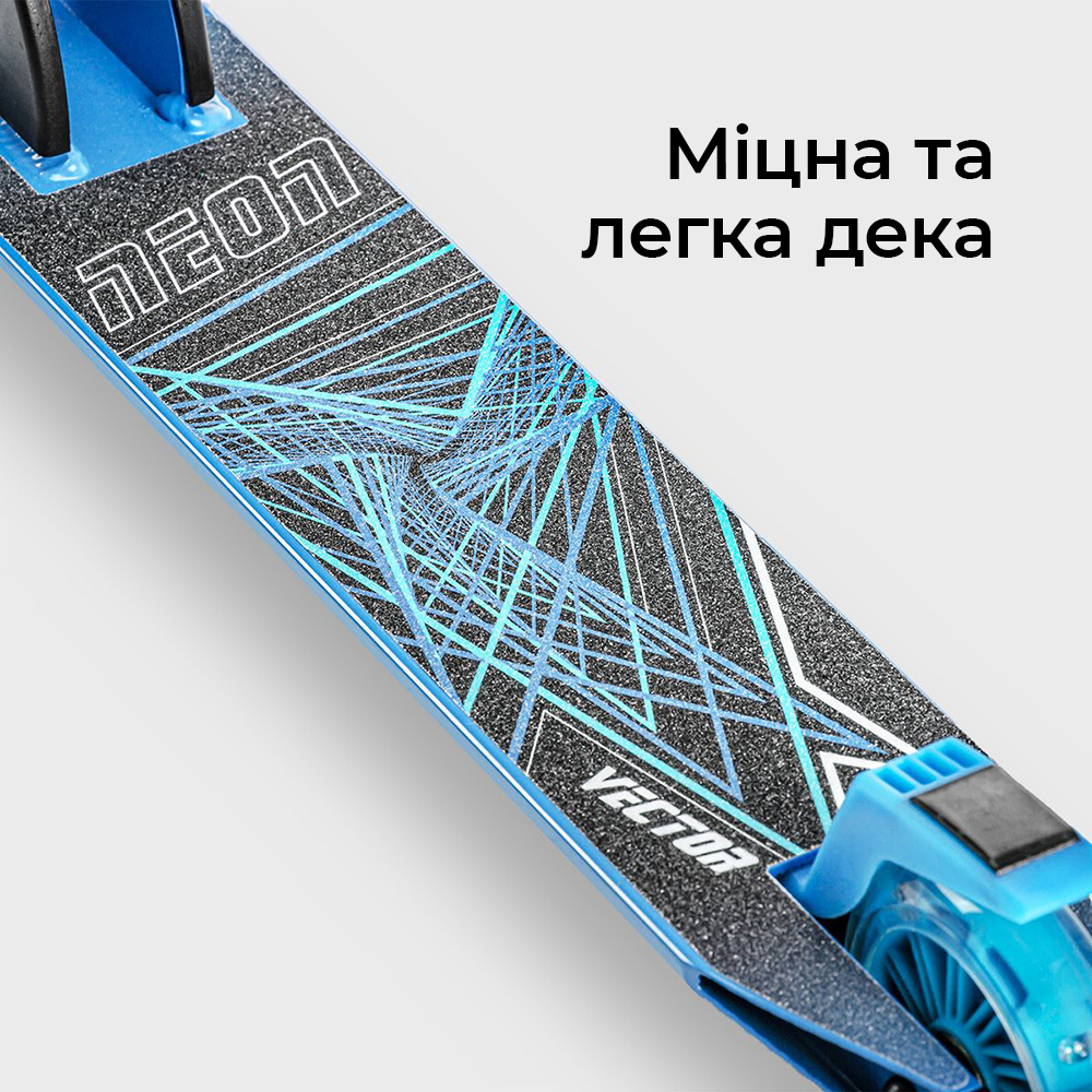 Дитячий самокат NEON Vector синій NT05B2