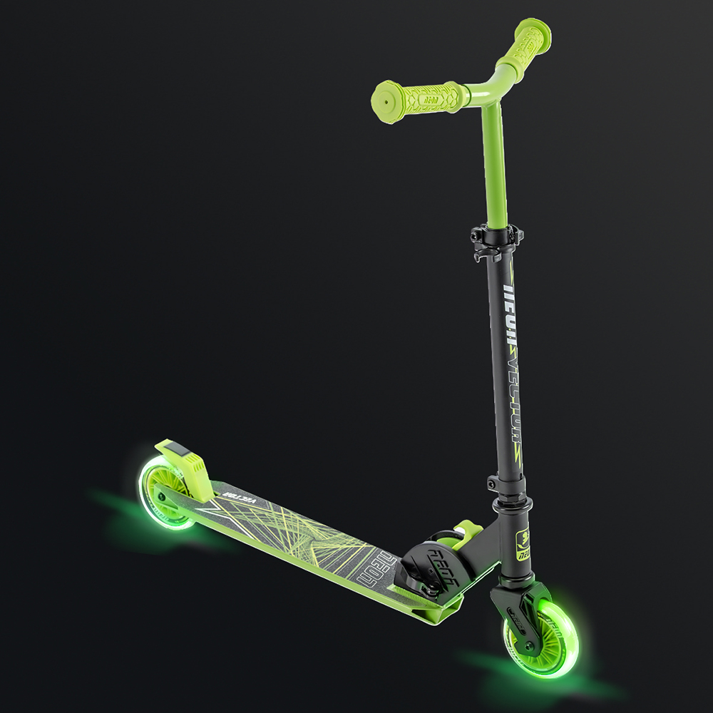 Дитячий самокат NEON Vector зелений NT05G2