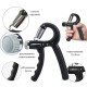 Еспандер кистьовий пружинний з регульованим навантаженням Newt Power Grip Pro CM 10-40 кг чорний NE-W-66-B