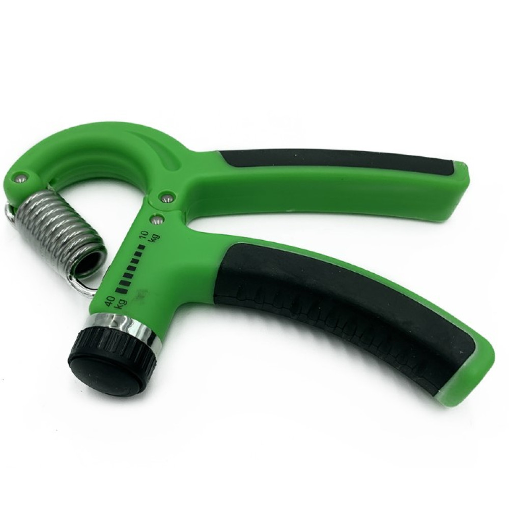 Еспандер кистьовий пружинний з регульованим навантаженням Newt Power Grip Pro CM 10-40 кг зелений NE-W-66-G