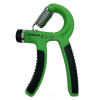 Эспандер кистевой пружинный с регулируемой нагрузкой Newt Power Grip Pro CM 10-40 кг зеленый NE-W-66-G