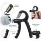 Еспандер кистьовий пружинний з регульованим навантаженням Newt Power Grip Pro CM 10-40 кг сірий NE-W-66-GR