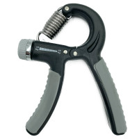 Еспандер кистьовий пружинний з регульованим навантаженням Newt Power Grip Pro CM 10-40 кг сірий NE-W-66-GR